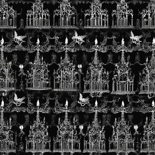 a flock of pigeons,escher,city pigeons,flock of birds,vertical chess,balconies,pigeon flight,flock of chickens,pigeons,pigeons piles,doves and pigeons,pigeons and doves,birds of chicago,pigeons without a background,hanging elves,carillon,duomo di milano,repetition,buddhist hell,portcullis,Illustration,Realistic Fantasy,Realistic Fantasy 46