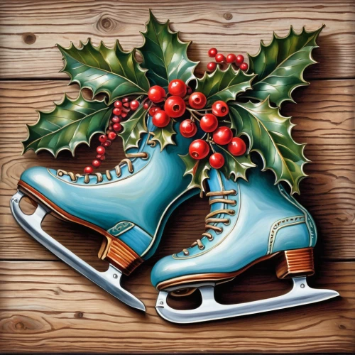 ice skates,ice skate,christmas boots,figure skate,ice skating,christmas motif,christmas pin up girl,artistic roller skating,christmas vintage,skates,shoes icon,christmas icons,pin up christmas girl,roller skates,figure skater,roller skate,christmas travel trailer,holiday ornament,christmas pattern,gnome ice skating,Art,Classical Oil Painting,Classical Oil Painting 36