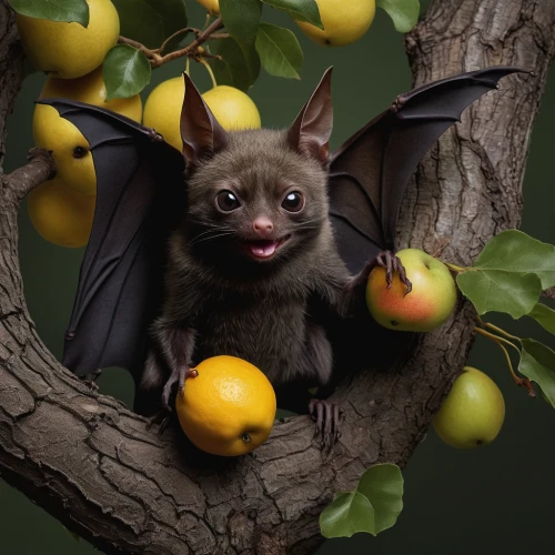 fruit bat,tropical bat,vampire bat,aye-aye,bat,hanging bat,bat smiley,megabat,little brown myotis,little red flying fox,kinkajou,bats,pipistrelles,flying fox,big brown bat,mouse lemur,sugar glider,mouse eared bat,common pipistrelle,vampire,Photography,Documentary Photography,Documentary Photography 20