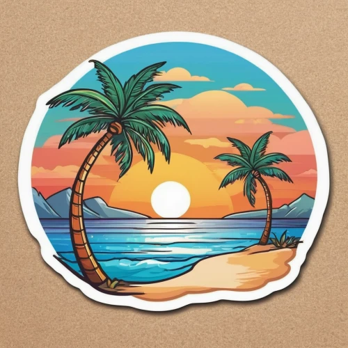 palm tree vector,summer clip art,coconut trees,palm tree silhouette,palmtrees,palm trees,summer icons,palm tree,clipart sticker,tropical beach,watercolor palm trees,beach ball,tropical house,tropical island,palmtree,coconut tree,honolulu,tropical floral background,piña colada,palm leaves,Unique,Design,Sticker