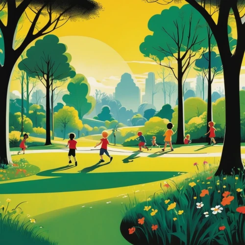 game illustration,travel poster,cartoon forest,happy children playing in the forest,golf landscape,forest workers,forest landscape,mushroom landscape,golf course background,animal kingdom,children's background,walk in a park,springtime background,orienteering,rural landscape,landscape,robert duncanson,landscape background,dutch landscape,the golf valley,Illustration,Vector,Vector 09