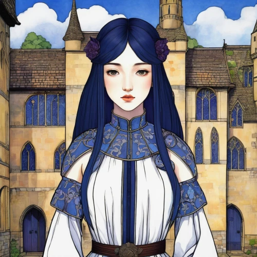 morbier,gloxinia,vanessa (butterfly),aricia,sterntaler,cassia,long-haired hihuahua,wisteria,gentiana,bodice,sultana,oriental princess,nelore,vampire lady,arang,hamearis lucina,limenitis camilla,hamelin,priestess,eglantine,Illustration,Retro,Retro 05