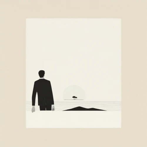 man at the sea,vintage couple silhouette,submarine,the people in the sea,travel poster,minimalism,man silhouette,seafarer,silhouette of man,minimalist,rogue wave,the man in the water,people on beach,the shallow sea,walking man,minimal,capsizes,vessel,estuarine,saltwater,Illustration,Japanese style,Japanese Style 08