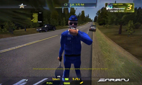 screenshot,traffic cop,police officer,cops,policia,racing road,spy camera,spy visual,policeman,police work,officer,android game,playstation 2,truck driver,a motorcycle police officer,shooter game,graphics,action-adventure game,police force,surival games 2