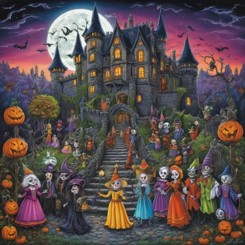 halloween poster,halloween illustration,halloween background,halloween scene,witch's house,halloween border,halloween paper,halloween wallpaper,haunted castle,halloween ghosts,halloween pumpkin gifts,the haunted house,fairy tale castle,witch house,halloween and horror,halloween icons,celebration of witches,halloween frame,halloween borders,halloweenkuerbis,Conceptual Art,Daily,Daily 28