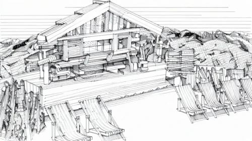 house drawing,timber house,log home,stilt houses,stilt house,houses clipart,half-timbered house,wooden houses,timber framed building,house shape,straw roofing,straw hut,wooden house,mountain hut,kirrarchitecture,housebuilding,half-timbered houses,frame house,half-timbered,architect plan,Design Sketch,Design Sketch,Hand-drawn Line Art