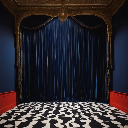 checkered floor,chessboard,chessboards,theater curtain,blue room,chess board,theatre curtains,vertical chess,danish room,damask,theater curtains,ornate room,four poster,stage curtain,black and white pattern,damask background,wade rooms,a curtain,zebra pattern,parquet,Illustration,Vector,Vector 20