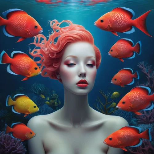 underwater background,deep coral,underwater world,red fish,fishes,under the sea,underwater fish,red sea,school of fish,undersea,coral reef,coral reef fish,mermaid vectors,underwater,aquatic life,red anemones,mermaid background,anemone fish,aquarium,red anemone,Conceptual Art,Daily,Daily 22