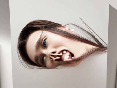 distorted,droste effect,conceptual photography,woman's face,woman face,image manipulation,photo manipulation,illusion,photoshop manipulation,photomanipulation,optical ilusion,fractalius,self hypnosis,human head,distortion,vampire woman,surrealism,double exposure,olfaction,girl upside down,Common,Common,Natural