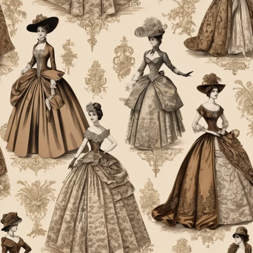 victorian fashion,hoopskirt,vintage print,crinoline,overskirt,the victorian era,victorian style,vintage paper doll,costume design,women's clothing,vintage fashion,sewing pattern girls,sewing silhouettes,quinceanera dresses,vintage women,illustrations,women silhouettes,ball gown,bridal clothing,fabric design,Photography,Fashion Photography,Fashion Photography 03