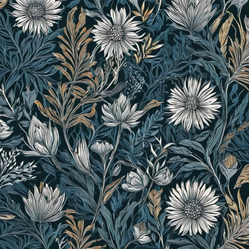 floral digital background,wood daisy background,chrysanthemum background,denim background,floral background,vintage wallpaper,flowers pattern,blue daisies,paisley digital background,flower fabric,flannel flower,botanical print,teal digital background,flowers fabric,denim fabric,japanese floral background,seamless pattern,floral pattern,floral border paper,jeans background,Illustration,Black and White,Black and White 15