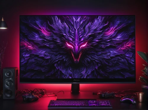 purple wallpaper,owl background,monitor wall,purple background,lures and buy new desktop,the fan's background,pc,fractal design,monitor,monitors,red-purple,desktop wallpaper,desk top,desktop,desktop view,background screen,4k wallpaper,screen background,computer art,clean background