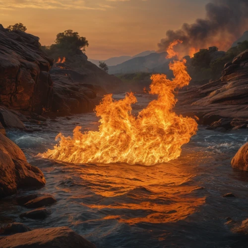 fire and water,lava river,lake of fire,fire in the mountains,burning earth,scorched earth,fire mountain,fire dance,dragon fire,pillar of fire,dancing flames,fire background,fire fighting water,flame of fire,fires,scorch,no water on fire,fire bowl,burning torch,wildfire,Photography,General,Natural