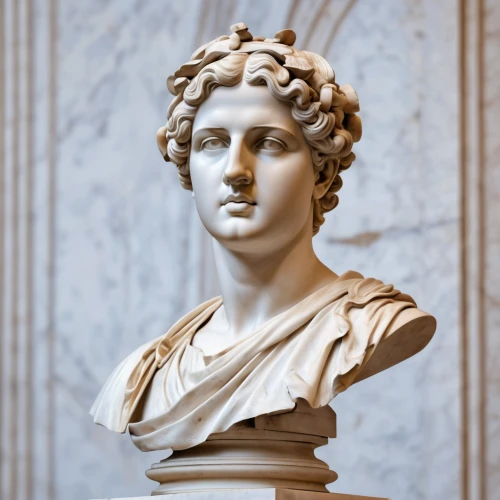 apollo,lycaenid,classical antiquity,classical sculpture,artemisia,princess diana gedenkbrunnen,augustus,bernini,laurel wreath,cepora judith,trajan,neoclassical,cybele,athena,caesar,lacerta,caesar cut,bust,cleopatra,asclepius,Art,Classical Oil Painting,Classical Oil Painting 02