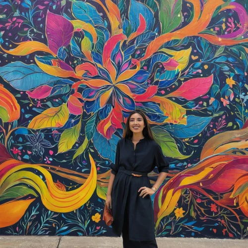 mural,colorful floral,colorful background,social,chetna sabharwal,color wall,connectedness,murals,floral rangoli,floral background,painted wall,painted block wall,full of color,colorful,flower wall en,kaleidoscope art,harmony of color,vibrant,kaleidoscopic,colorful tree of life,Photography,Fashion Photography,Fashion Photography 18