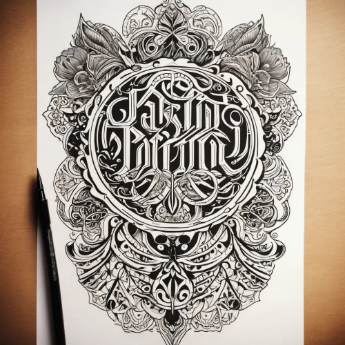 hand lettering,pastime,lettering,calligraphic,typography,drumlin,draisine,calligraphy,coloring book,jasmines,handdrawn,vellum,decorative letters,absinthe,ballpoint pen,frame border illustration,desing,frame border drawing,coloring book for adults,barong,Illustration,Black and White,Black and White 21