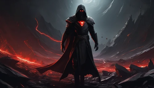 hooded man,grimm reaper,vader,darth talon,cloak,reaper,magma,hooded,the wanderer,death god,grim reaper,darth maul,dodge warlock,scythe,darth vader,assassin,templar,cg artwork,fire background,inferno,Photography,Documentary Photography,Documentary Photography 19