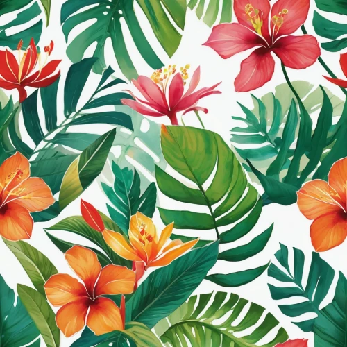 tropical floral background,tropical leaf pattern,floral digital background,botanical print,floral background,tropical flowers,seamless pattern,flowers png,tropical digital paper,orange floral paper,tropical bloom,flowers pattern,japanese floral background,watercolor floral background,floral border paper,floral pattern paper,background pattern,tropical leaf,tropic,hibiscus and leaves,Illustration,Paper based,Paper Based 07