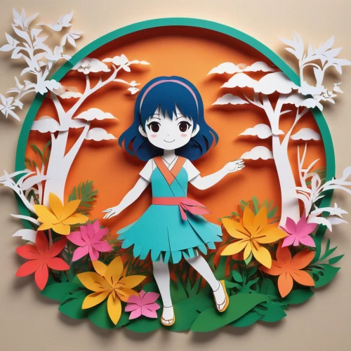 sakura wreath,wreath vector,paper flower background,blooming wreath,wreath of flowers,flower background,sonoda love live,girl in a wreath,flower wreath,life stage icon,japanese floral background,flower frame,leaf background,round autumn frame,spring leaf background,autumn icon,floral wreath,flower fairy,frame flora,decorative fan,Unique,Paper Cuts,Paper Cuts 03