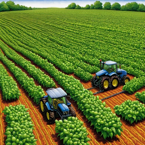 agricultural machinery,aggriculture,farm tractor,cereal cultivation,field cultivation,green soybeans,farming,dji agriculture,vegetables landscape,agricultural engineering,agriculture,potato field,field of cereals,soybeans,agroculture,agricultural,farm landscape,stock farming,tractor,sweet potato farming,Illustration,Children,Children 03