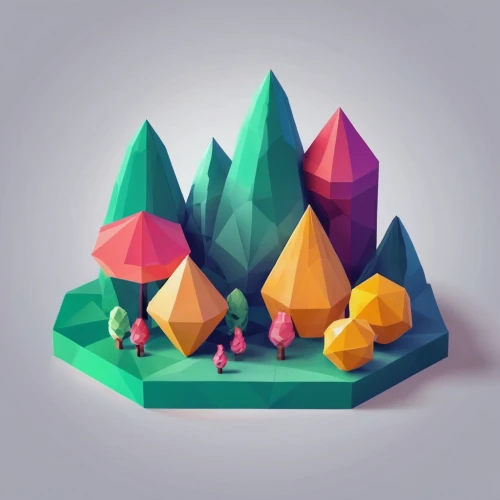 low poly,low-poly,isometric,dribbble,low poly coffee,polygonal,mushroom landscape,mountain world,3d fantasy,mountain slope,3d mockup,tiny world,dribbble icon,3d model,3d figure,mountains,terrain,mountain,mountain settlement,cinema 4d,Unique,3D,Low Poly