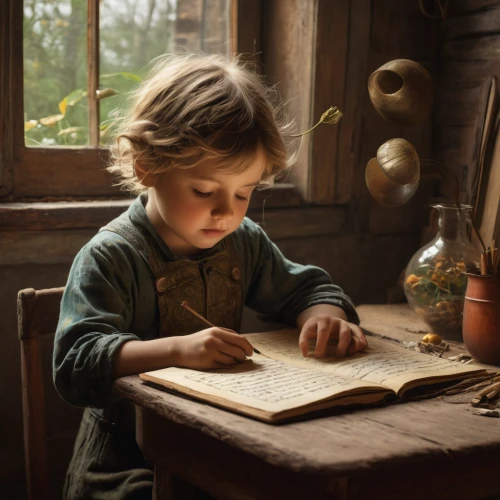 child with a book,little girl reading,children studying,child writing on board,child's diary,child portrait,children drawing,children learning,girl studying,emile vernon,vintage children,tutor,scholar,jrr tolkien,children's fairy tale,reading magnifying glass,home schooling,magic book,child playing,learn to write,Art,Classical Oil Painting,Classical Oil Painting 10