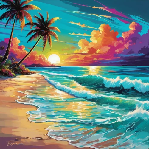 beach landscape,tropical sea,dream beach,tropical beach,beach scenery,ocean background,ocean paradise,tropics,coastal landscape,beautiful beach,sunset beach,beach background,sea landscape,caribbean beach,landscape background,coast sunset,ocean,tropical island,sunrise beach,paradise beach,Conceptual Art,Daily,Daily 24