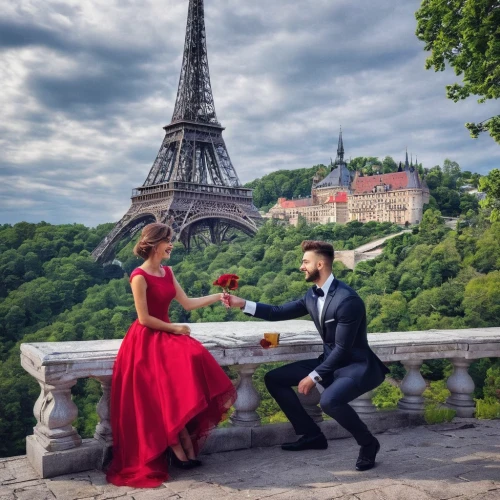 man in red dress,romantic scene,romantic portrait,french tourists,fairytale,proposal,france,couple goal,romantic look,pre-wedding photo shoot,romantic,girl in red dress,beautiful couple,magical moment,romantic meeting,paris clip art,french valentine,french culture,wedding photo,marriage proposal,Photography,Documentary Photography,Documentary Photography 14
