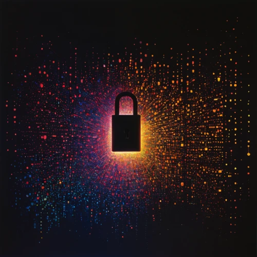 cryptography,encryption,padlock,unlock,prism,padlocks,combination lock,digital identity,colorful foil background,heart lock,locked,key hole,cyberspace,information security,locks,lock,prism ball,digital safe,cybersecurity,data privacy,Illustration,Abstract Fantasy,Abstract Fantasy 20