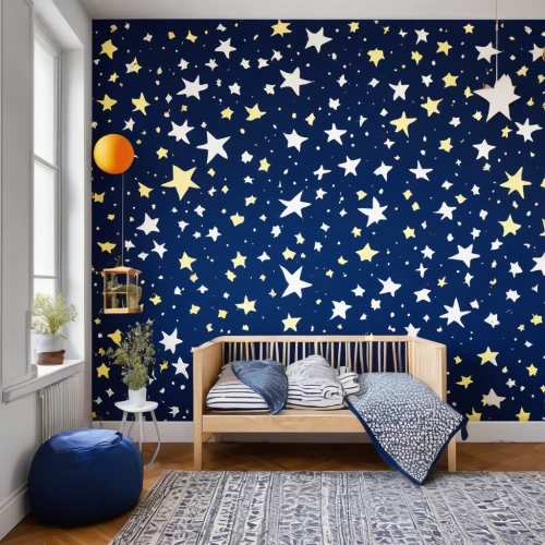 hanging stars,starry night,moon and star background,colorful stars,starry sky,star garland,starry,star chart,colorful star scatters,nursery decoration,baby stars,wall sticker,star sky,star bunting,star scatter,starscape,stars and moon,kids room,star pattern,stars,Art,Artistic Painting,Artistic Painting 40