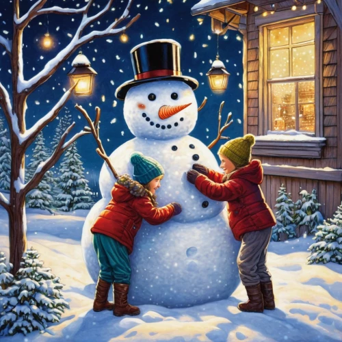 christmas snowman,snowmen,snowman,snowman marshmallow,snow scene,snow man,carolers,children's christmas,carol singers,birth of christ,christmas motif,christmas snowy background,christmas scene,disney baymax,snow figures,christmas snow,christmas carols,birth of jesus,snowballs,christmas greeting,Illustration,Realistic Fantasy,Realistic Fantasy 41