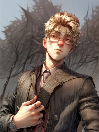 newt,corvin,robert harbeck,everett,sycamore,bodie,tangelo,sunglass,smoker,sunglasses,male character,melchior,cain,sun glasses,reed,blindfold,male elf,shades,detective,huntsman