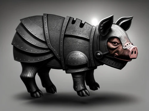 pot-bellied pig,armored animal,piggybank,warthog,pig,inner pig dog,rhinoceros,boar,domestic pig,rhino,wool pig,mini pig,pig dog,suckling pig,wild boar,the french bulldog,porker,pork,black rhinoceros,hog,Common,Common,Natural
