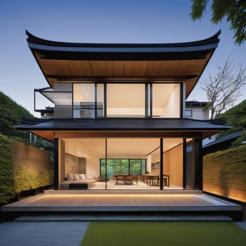 japanese architecture,asian architecture,modern architecture,modern house,folding roof,cube house,roof landscape,residential house,grass roof,cubic house,archidaily,house shape,modern style,chinese architecture,turf roof,architecture,frame house,smart home,contemporary,house roof,Illustration,Black and White,Black and White 13