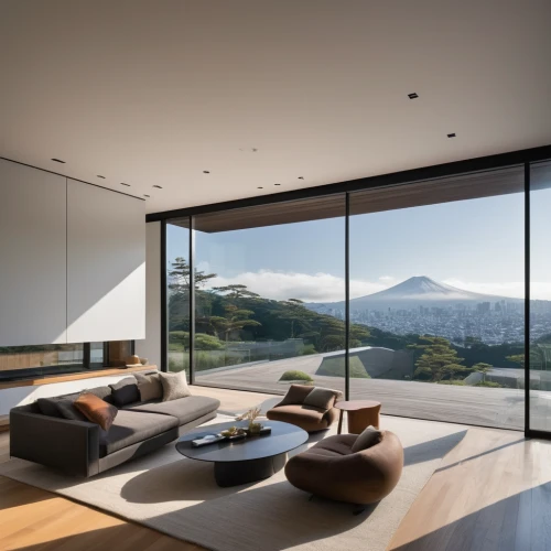 modern living room,interior modern design,modern room,modern house,sliding door,smart home,smart house,living room,glass wall,livingroom,house in mountains,great room,modern architecture,luxury home interior,beautiful home,archidaily,house in the mountains,modern decor,dunes house,window film,Illustration,Black and White,Black and White 13