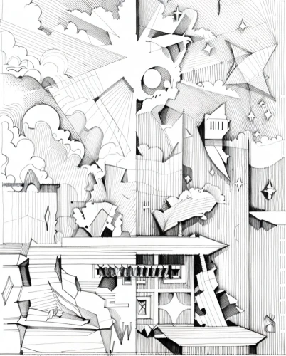 game drawing,panoramical,sheet drawing,frame drawing,escher,hand-drawn illustration,abstract cartoon art,line drawing,pencil and paper,pencil drawings,line-art,surrealism,art paper,ilustration,percolator,cd cover,camera illustration,illustrations,braque francais,biomechanical,Design Sketch,Design Sketch,None