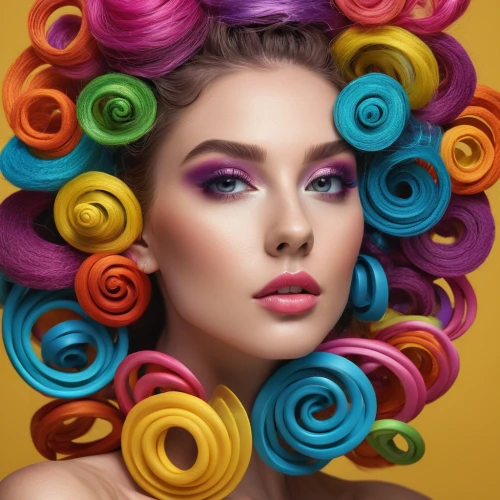 colorful spiral,curlers,vibrant color,colorful roses,colorful,colorful floral,splash of color,colorful pasta,pop art colors,artificial hair integrations,colorful daisy,colorfull,women's cosmetics,colourful,full of color,medusa,colorful bleter,colorful flowers,color fan,rainbow waves,Photography,General,Natural