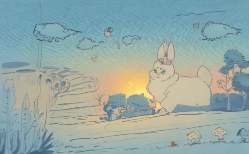 peter rabbit,rabbit family,rabbits,bunnies,hare trail,little rabbit,rabbits and hares,fairy chimney,white rabbit,rabbit,rabbit pulling carrot,cartoon forest,children's fairy tale,magical adventure,easter background,children's background,little bunny,piglet barn,jack rabbit,dreamland,Game&Anime,Doodle,Fairy Tale Illustrations