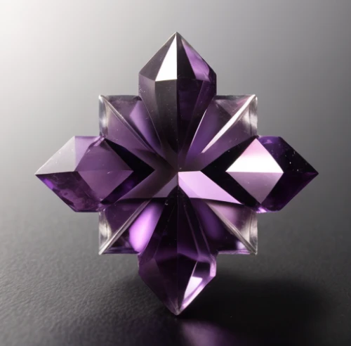 faceted diamond,crown chakra flower,purple,purpurite,isolated product image,penrose,crown chakra,cinema 4d,glass ornament,amethyst,origami,the purple-and-white,star polygon,fabric flower,crown render,cube surface,purple background,light purple,metatron's cube,purple-white,Material,Material,Amethyst
