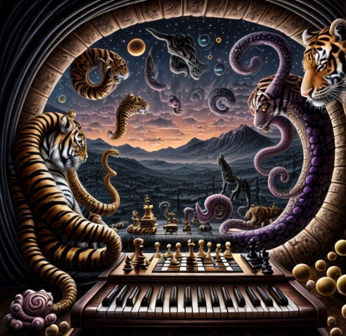 music keys,synthesizer,fantasy art,concerto for piano,labyrinth,piano player,psychedelic art,instrument music,the piano,music fantasy,synthesizers,pianos,piano keyboard,pianist,harpsichord,musical instruments,musicians,fractals art,grand piano,secret garden of venus