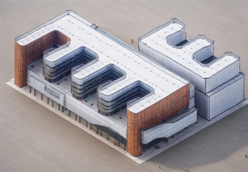 isometric,industrial building,3d rendering,school design,cubic house,multi storey car park,modern building,architect plan,modern architecture,multi-storey,printing house,orthographic,multi-story structure,animal containment facility,from above,brutalist architecture,office building,3d model,arhitecture,hospital,Architecture,Industrial Building,Futurism,Italian High-Tech