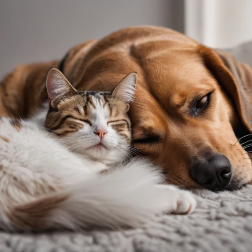 dog - cat friendship,dog and cat,pet vitamins & supplements,cuddling,companionship,adopt a pet,pet adoption,cat lovers,cuddle,snuggle,cute animals,cat love,american wirehair,a heart for animals,best friends,companion dog,animal shelter,cuddled up,tenderness,animal welfare,Photography,General,Natural