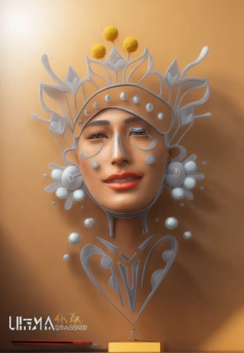 beauty mask,venetian mask,horoscope libra,zodiac sign libra,light mask,medical face mask,medical mask,cinema 4d,beauty face skin,flu mask,fractalius,decorative figure,lithified,3d model,golden mask,clay mask,lipolaser,sun head,glycera,terracotta,Common,Common,Natural