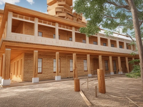 timber house,traditional building,eco hotel,stilt house,wooden facade,termales balneario santa rosa,wooden construction,cabaneros national park,hacienda,dhammakaya pagoda,wooden house,altos de chavon village,visitor center,samburu,cultural site,lodge,grand master's palace,school design,kau ban mosque,palace of knossos,Common,Common,Natural