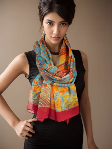 watercolor women accessory,colorpoint shorthair,scarf,women's accessories,ethnic design,shawl,east indian pattern,raw silk,women fashion,sari,online shop,assyrian,geometric style,indian paisley pattern,ikat,gold-pink earthy colors,product photography,asymmetric cut,shop online,syrian