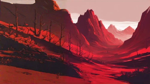 valley of death,red earth,post-apocalyptic landscape,red cliff,landscape red,barren,canyon,scorched earth,wasteland,futuristic landscape,the valley of death,badlands,valley,desert,red planet,backgrounds,red place,desert background,desert landscape,the desert