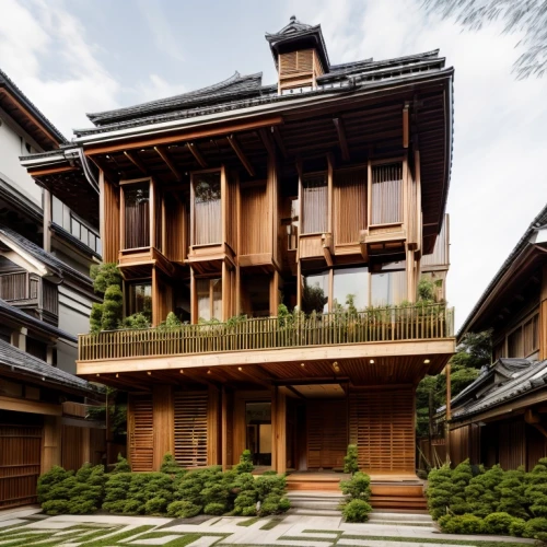 timber house,wooden facade,asian architecture,chinese architecture,japanese architecture,wooden house,suzhou,eco hotel,kanazawa,danyang eight scenic,mandarin house,tigers nest,wooden construction,sanya,half-timbered,residential house,ryokan,bendemeer estates,hanok,wooden houses,Architecture,Villa Residence,Japanese Traditional,Shoin-zukuri