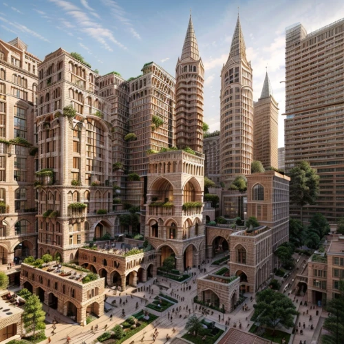 largest hotel in dubai,urban development,madinat,souk madinat jumeirah,dubai,emirates palace hotel,bendemeer estates,jumeirah,jbr,the boulevard arjaan,urbanization,gaudí,urban towers,tallest hotel dubai,the cairo,fantasy city,jewelry（architecture）,luxury real estate,united arab emirates,apartment blocks,Architecture,Large Public Buildings,European Traditional,Lombard Romanesque