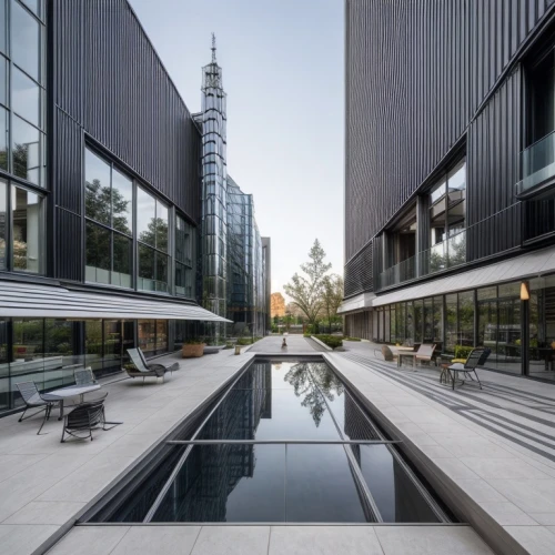 glass facade,glass facades,modern architecture,archidaily,residential tower,glass wall,residential,glass building,kirrarchitecture,aqua studio,contemporary,glass panes,reflecting pool,inlet place,exposed concrete,metal cladding,glass blocks,outdoor pool,japanese architecture,water wall,Architecture,Commercial Building,Nordic,Nordic Fluidity