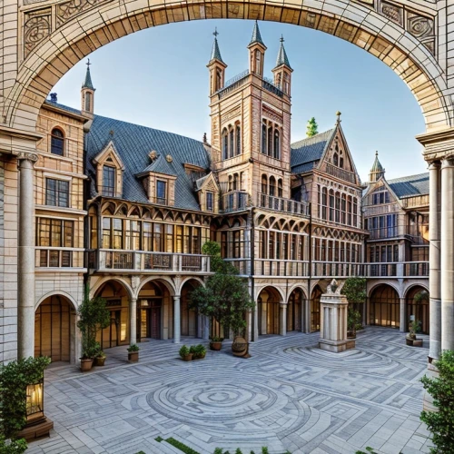 usyd,courtyard,inside courtyard,medieval architecture,national history museum,georgetown,gothic architecture,beautiful buildings,city of münster,hotel de cluny,aachen,kirrarchitecture,oxford,utrecht,metz,tasmania,court of law,frankfurt am main germany,chilehaus,ulm,Architecture,General,European Traditional,Marche Renaissance